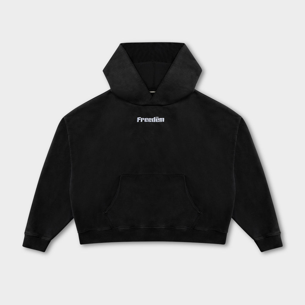 Oversized "Live Free" Hoodie
