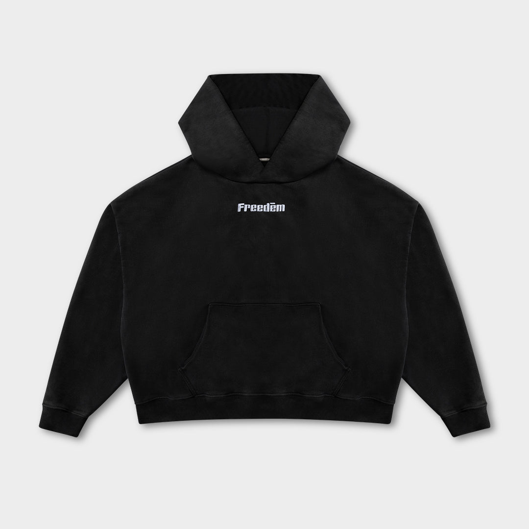 Oversized "Live Free" Hoodie